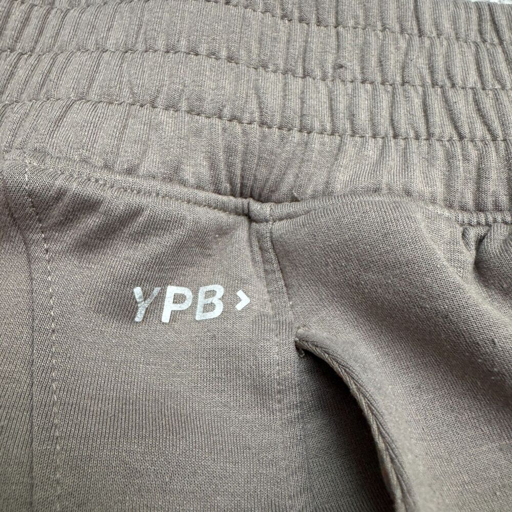 YPB Neoknit Fleece Barrel Leg Balloon Jogger Sweatpants Womens Small Gray Casual - Picture 3 of 16